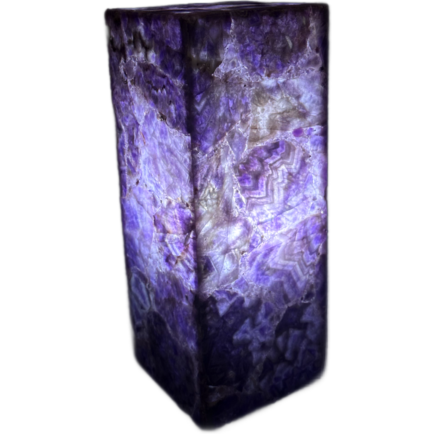 Purple Onyx Lamp