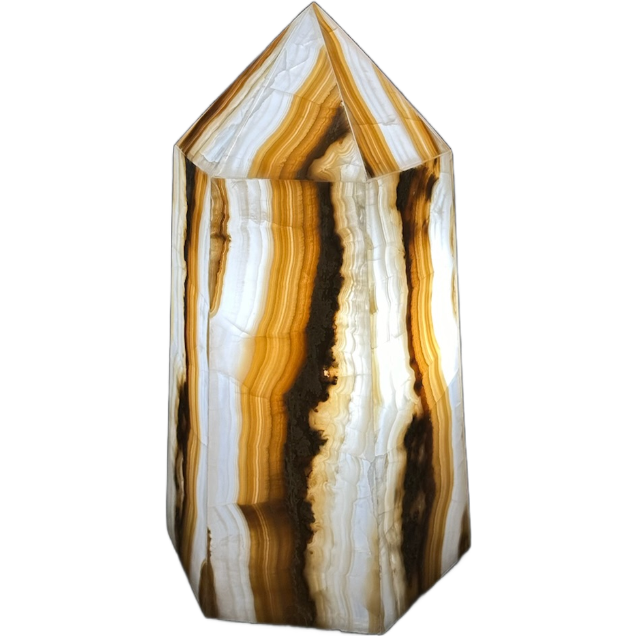 Onyx Pointed Lamp